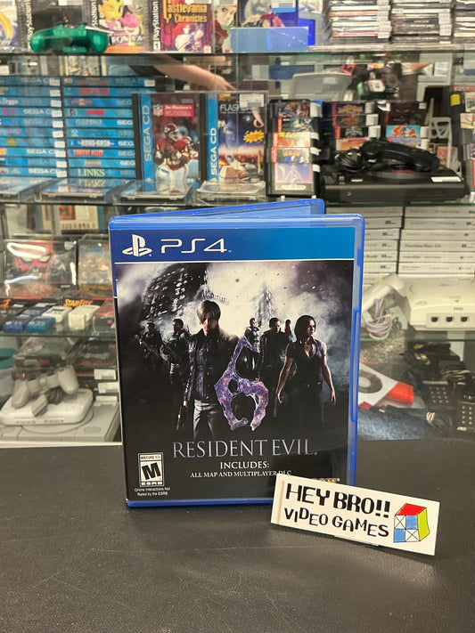 Resident Evil 6- PS4 *no manual/insert*