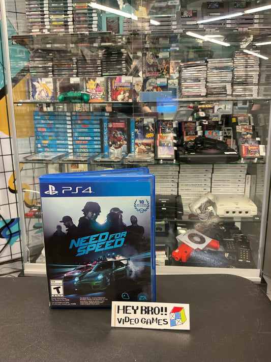 Need for Speed- PS4 *with an insert*