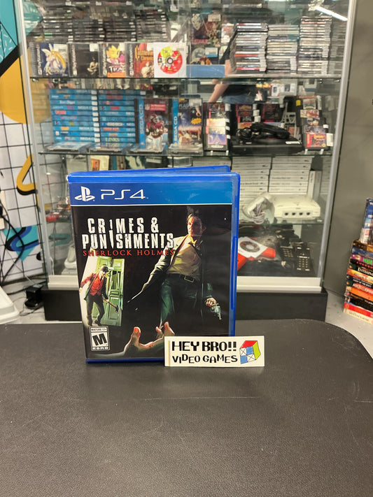 Sherlock Holmes’s Crimes and Punishments PlayStation 4 *CIB*