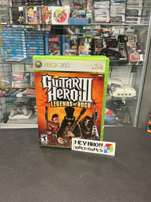 Guitar Hero III Legends of Rock - Xbox 360