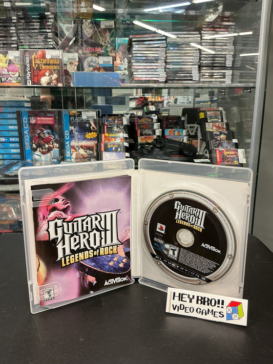 Guitar Hero III: Legends of Rock - PS3
