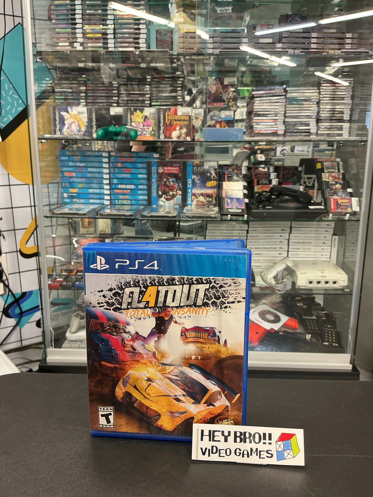 Flat out 4 Total Insanity PlayStation 4 *no inserts or manual*