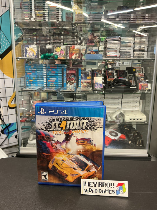 Flat out 4 Total Insanity PlayStation 4 *no inserts or manual*
