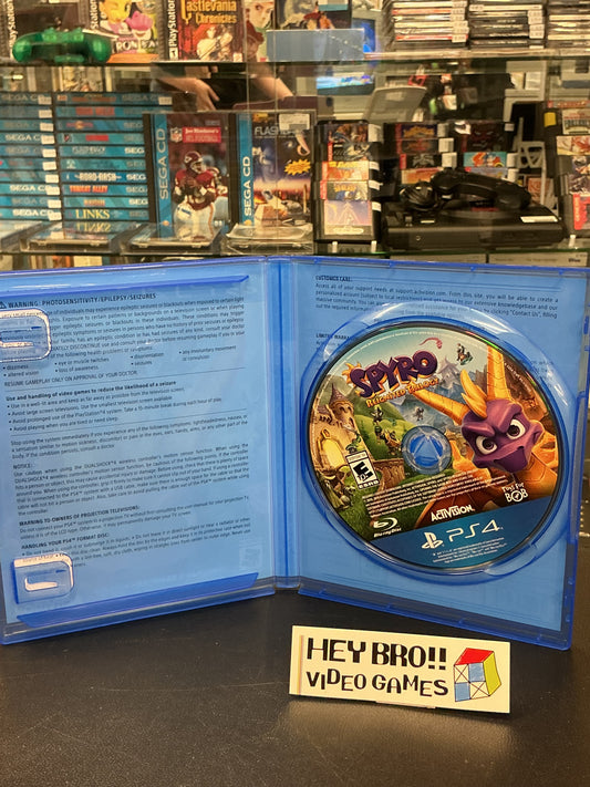 Spyro Reignited Trilogy- PS4 *no manual/insert*