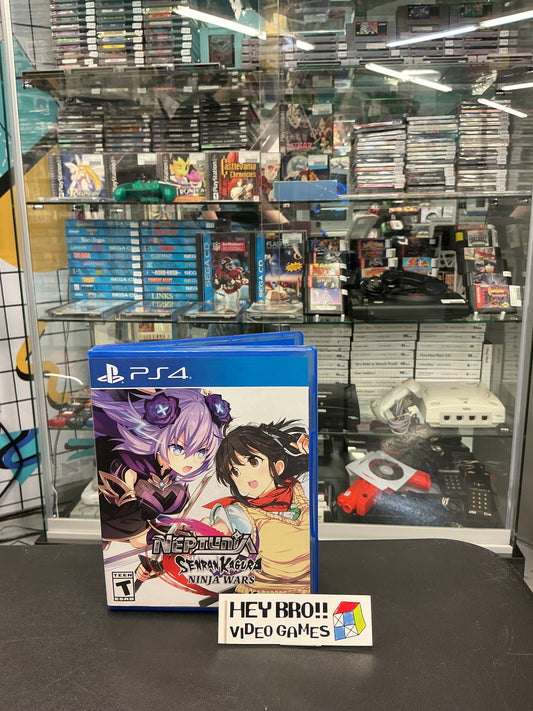 Neptunia X Senran Kagura Ninja Wars- PS4 *no manual/insert*