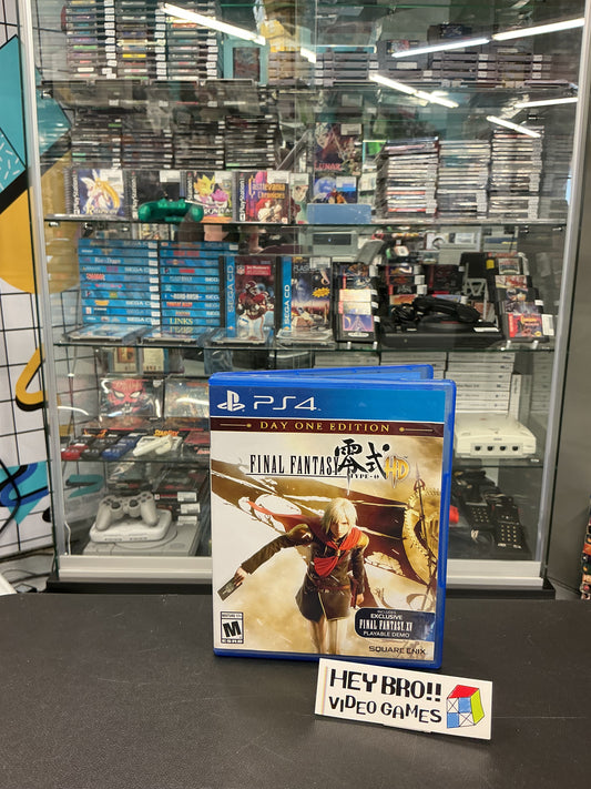 Final Fantasy Type O HD PlayStation 4 *with an insert*