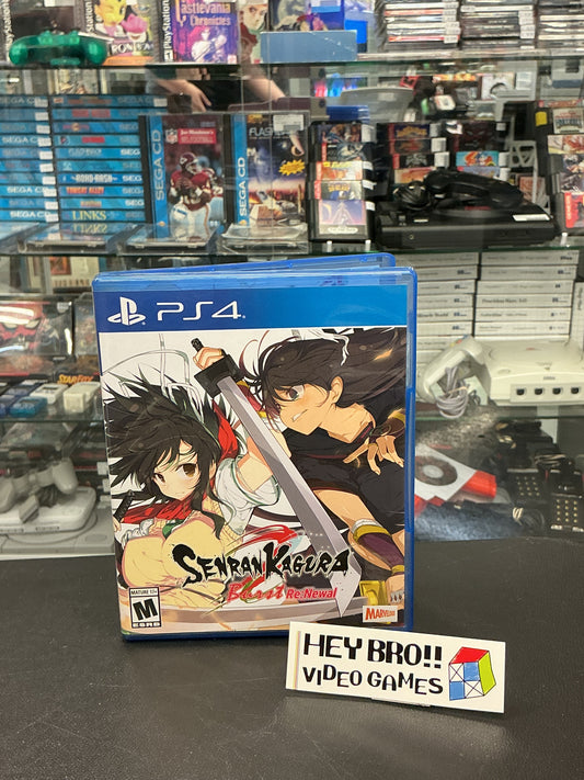 Senran Kagura Burst Re:Newal- PS4 *CIB*