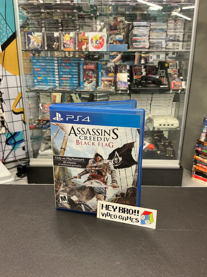 Assassins Creed IV Black Flag PlayStation 4 *No manual*