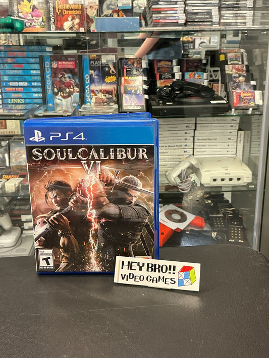 Soul Calibur VI- PS4 *no manual/insert*