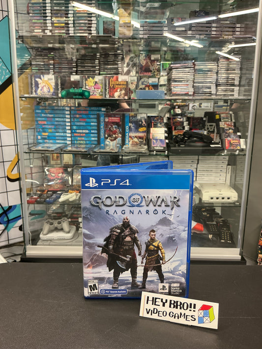 God of War Ragnarok PlayStation 4 *with an insert*
