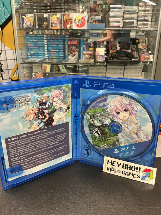 Cyberdimension Neptunis 4 Goddesses Online PlayStation 4 *No manual*