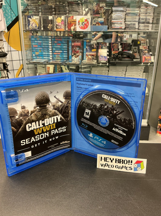 Call of Duty WWII PlayStation 4 *No manual*