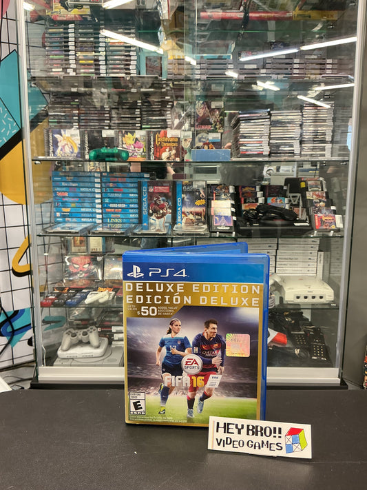 FIFA 16 (Deluxe Edition) PlayStation 4 *with an insert*