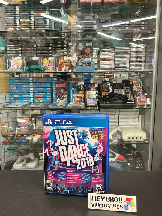 Just Dance 2018 PlayStation 4 *no manual or insert*