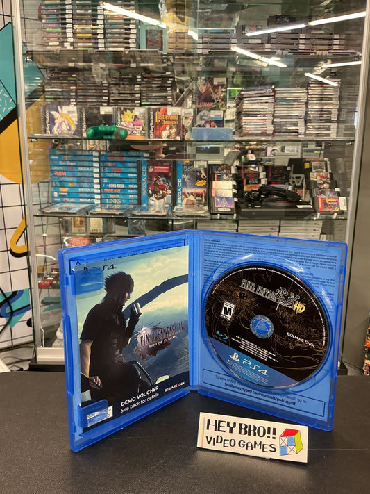 Final Fantasy Type O HD PlayStation 4 *with an insert*