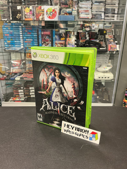 Alice Madness Returns - Xbox 360 *No Manual*