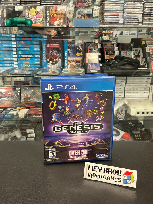 Sega Genesis Classics- PS4 *with insert(