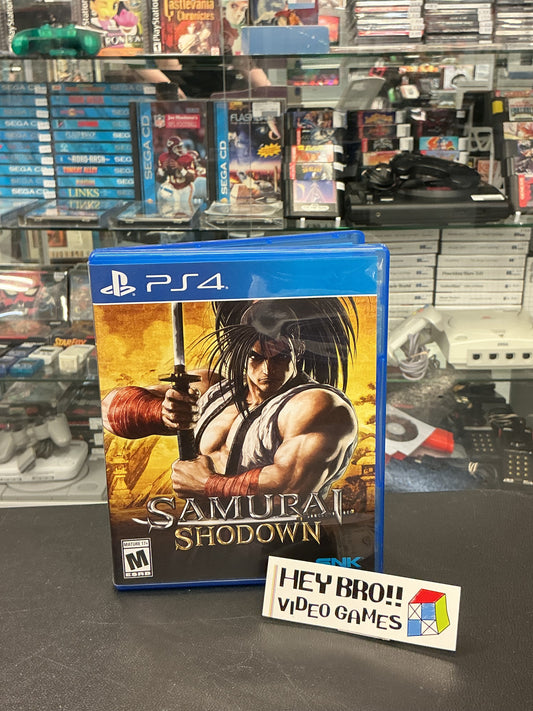 Samurai Shodown- PS4 *no manual/insert*