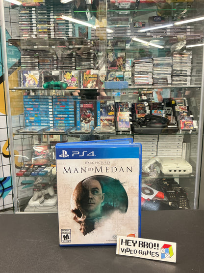 Dark Pictures Anthology Man of Medan- PlayStation 4 *no manual/inserts*