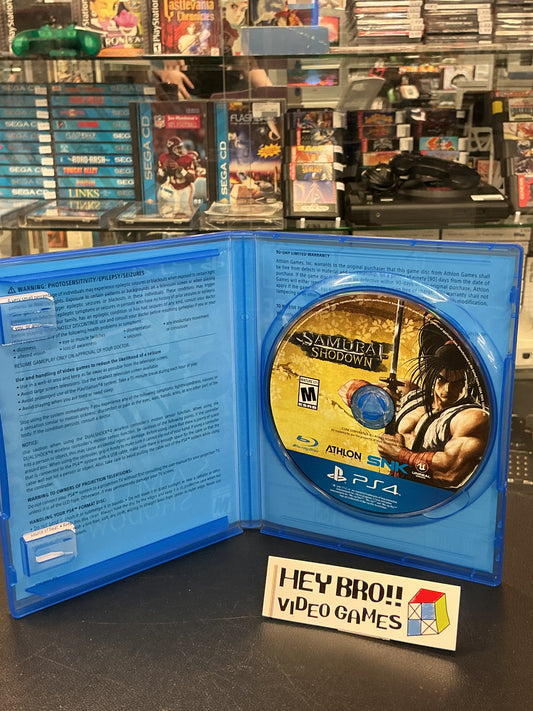 Samurai Shodown- PS4 *no manual/insert*