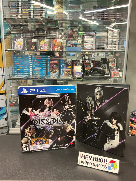Dissidia Final Fantasy NT (Steelbook edition) PlayStation 4 *with inserts*