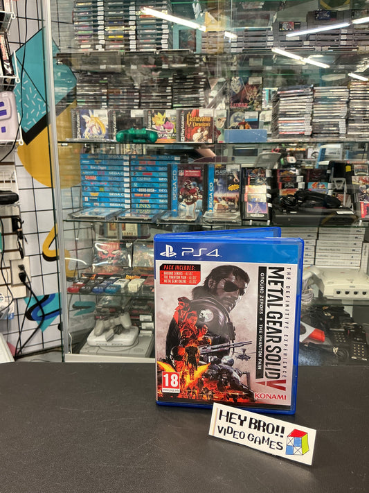 Metal Gear Solid V The definitive- PlayStation 4 *with an insert*