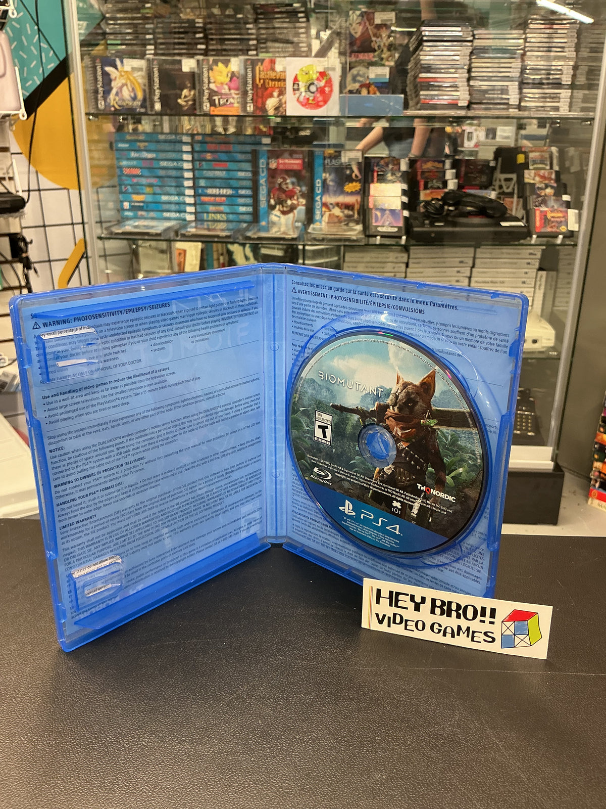 Biomutant PlayStation 4 *No manual *