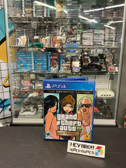 Grand Theft Auto The Trilogy (the definitive edition) PlayStation 4 *no insert or manual*