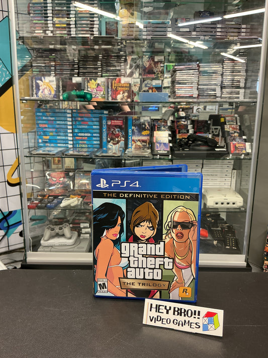 Grand Theft Auto The Trilogy (the definitive edition) PlayStation 4 *no insert or manual*