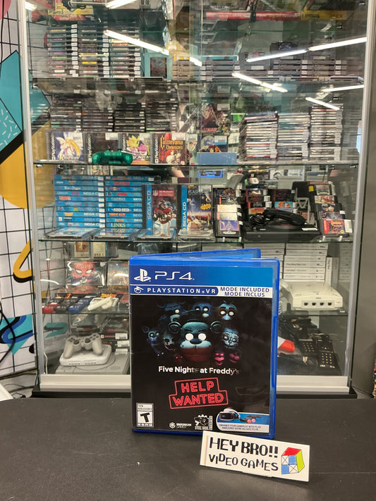 Five Nights At Freddy’s Help Wanted PlayStation 4 *no manual or inserts*
