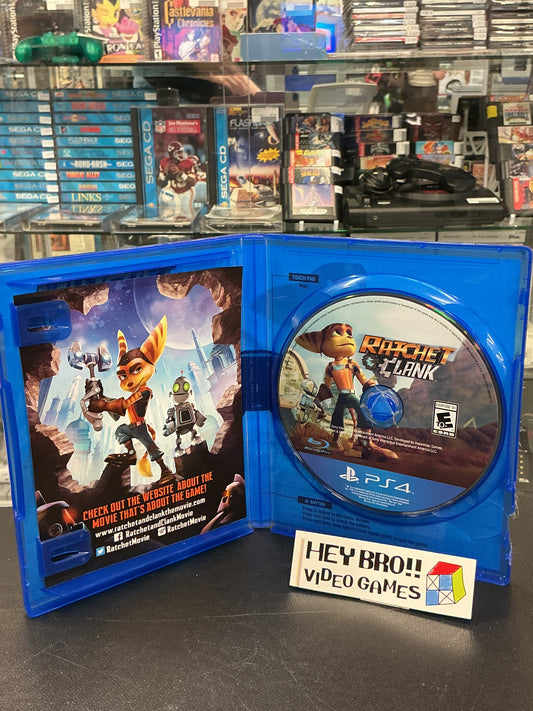 Ratchet  & Clark- PS4 *with inserts*