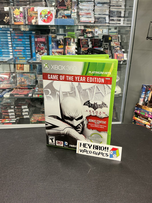 Batman Arkham City (Game of the year edition)