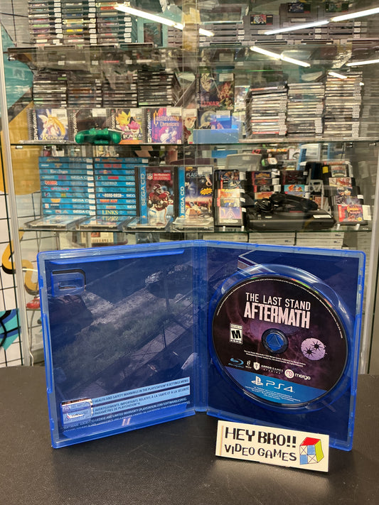 The last stand Aftermath - PlayStation 4 *no manual/insert*