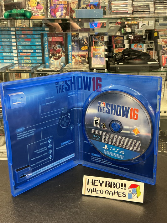 MLB 16: The Show- PS4 *no manual/insert*