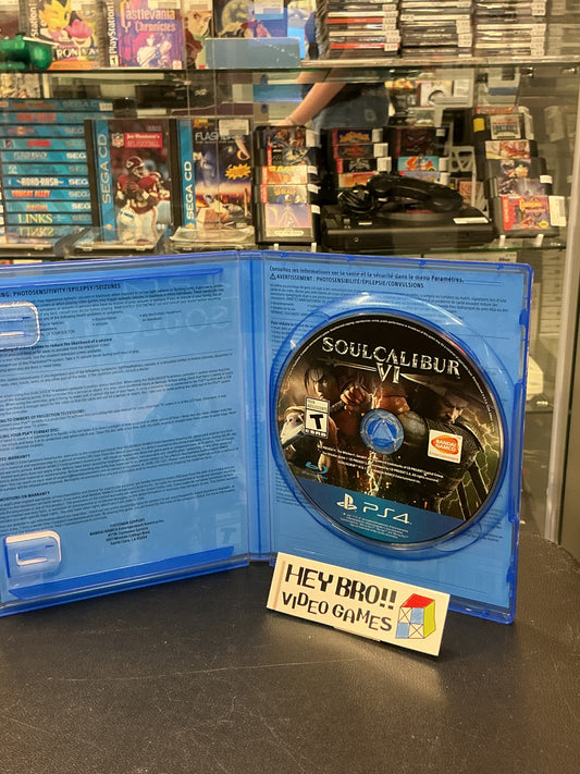 Soul Calibur VI- PS4 *no manual/insert*