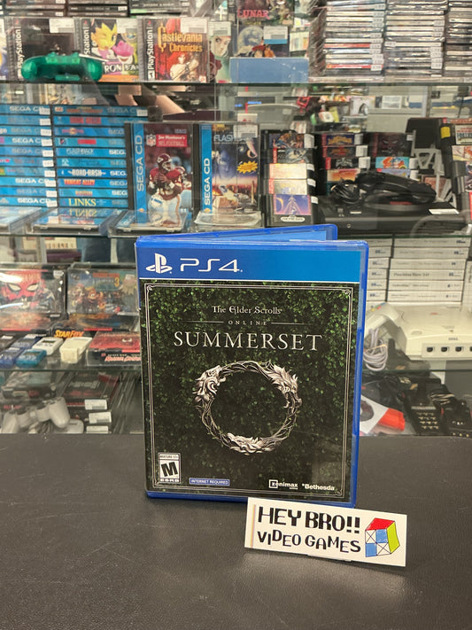 Elder Scrolls Online: Summerset- PS4 *with insert*