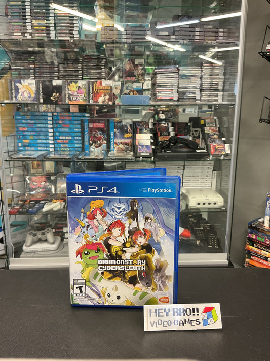 Digmon Story Cyber Sleuth PlayStation 4 *no manual*