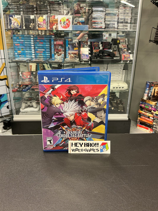 Blazblue Cross Tag Battle PlayStation 4 *No manual*
