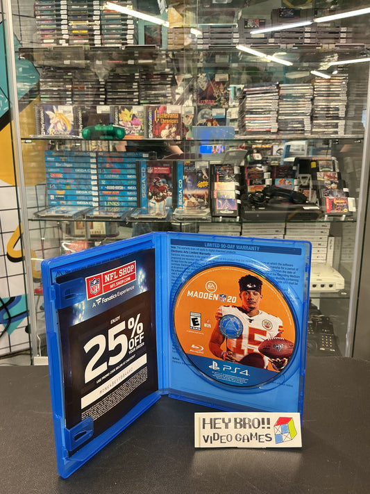 Madden NFL 20- PlayStation 4 *with insert*