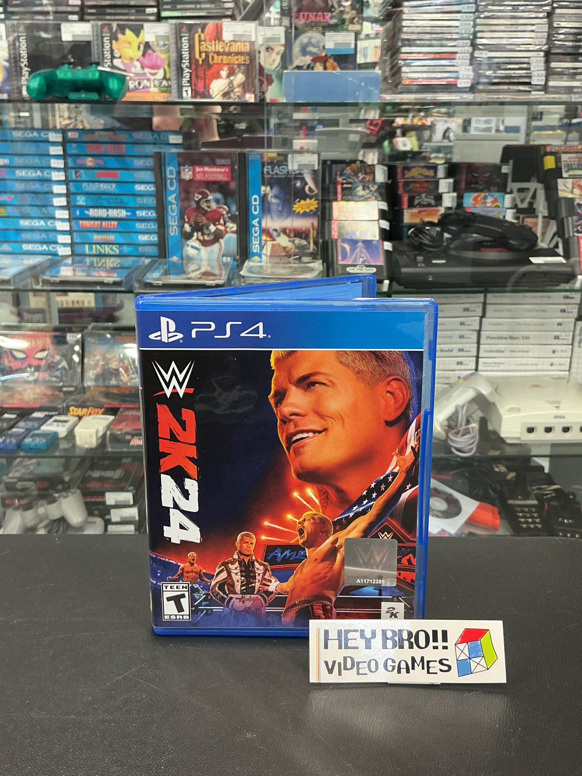 WWE 2K24- PS4 *no manual/ insert