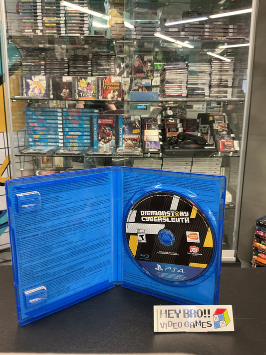 Digmon Story Cyber Sleuth PlayStation 4 *no manual*