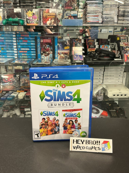 Sims 4 Plus Cats & Dogs- PS4 *with insert*