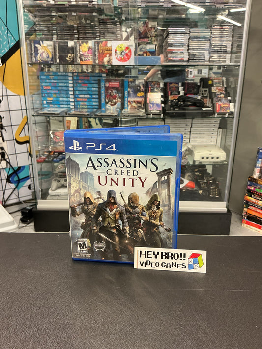 Assassins Creed Unity PlayStation 4 *no manual*