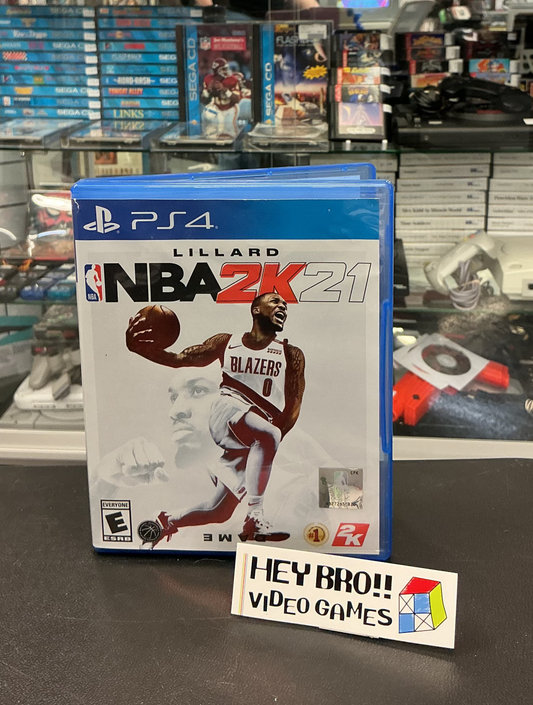 NBA 2K21- PS4 *with insert*
