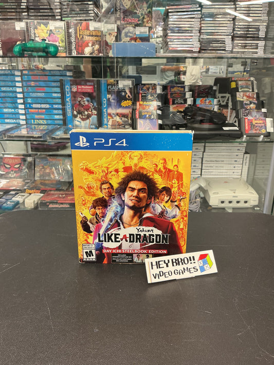 Yakuza: Like A Dragon (Day Ichi Steelbook Edition) - PS4