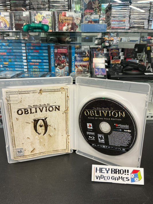 The Elder Scrolls IV: Oblivion (Game of the Year Edition) - PS3