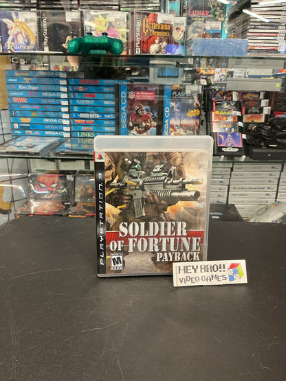 Soldier of Fortune: Payback - PS3