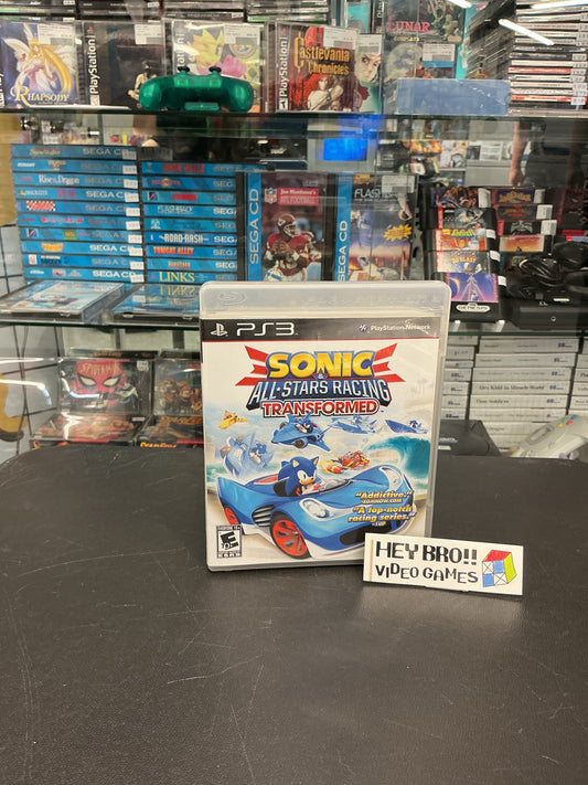 Sonic All-Stars Racing Transformed - PS3