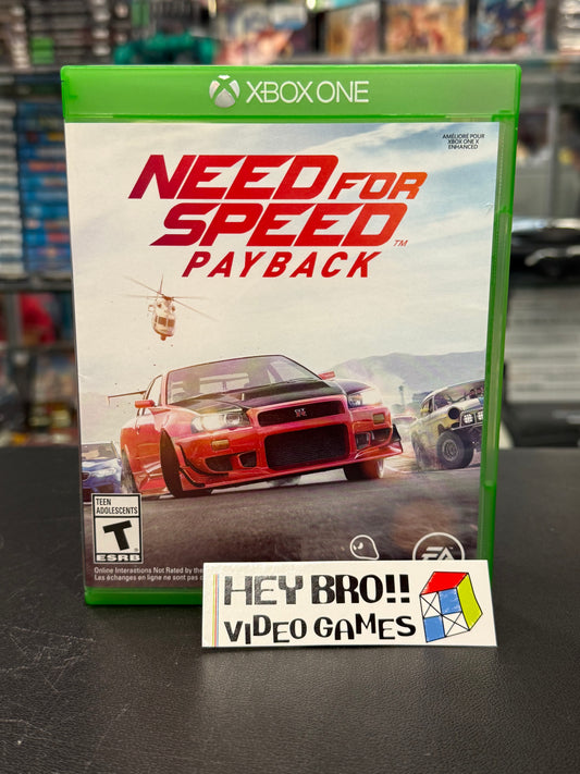 Need for Speed Pay Back - Xbox One (IB)