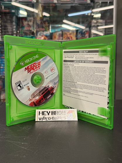 Need for Speed Pay Back - Xbox One (IB)